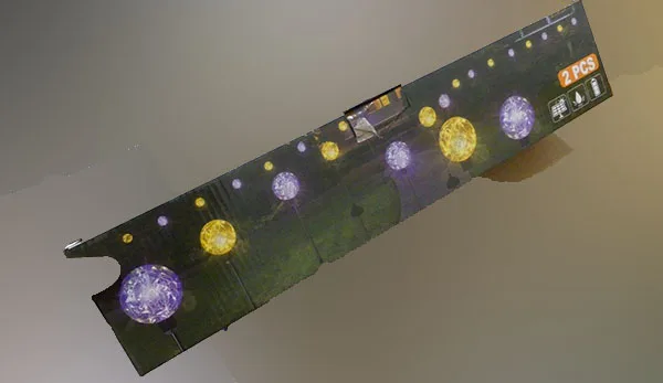 Solar garden LED lamp