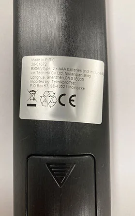 Remote control