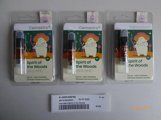 Electronic cigarette cartridge