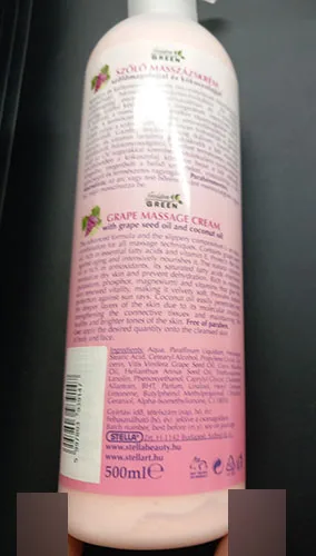 Massage cream