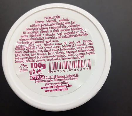 Acne control cream