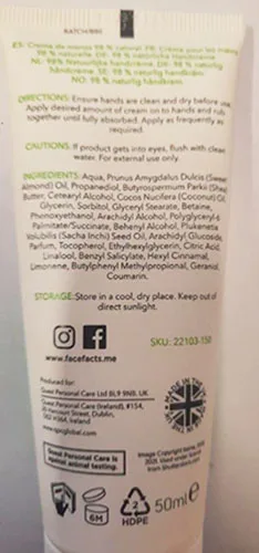 Hand cream