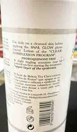 Body lotion
