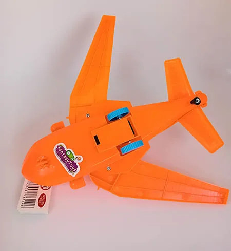 Toy plane with sweets