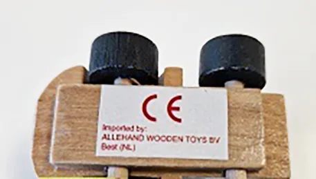 Wooden truck with trailer