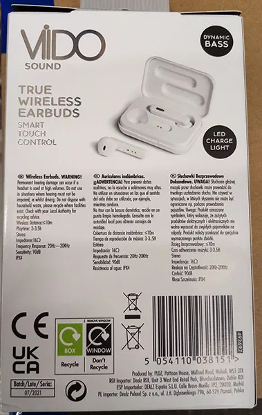 Wireless earbuds