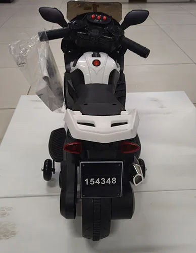 Electric toy motorcycle