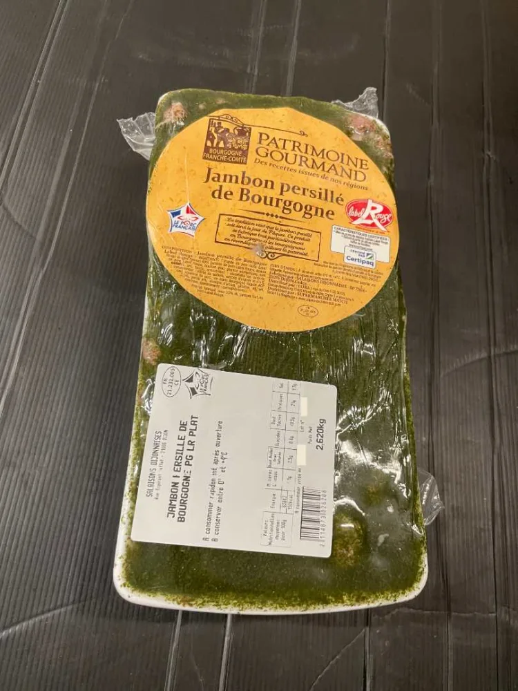 Jambon persillé de bourgogne label rouge