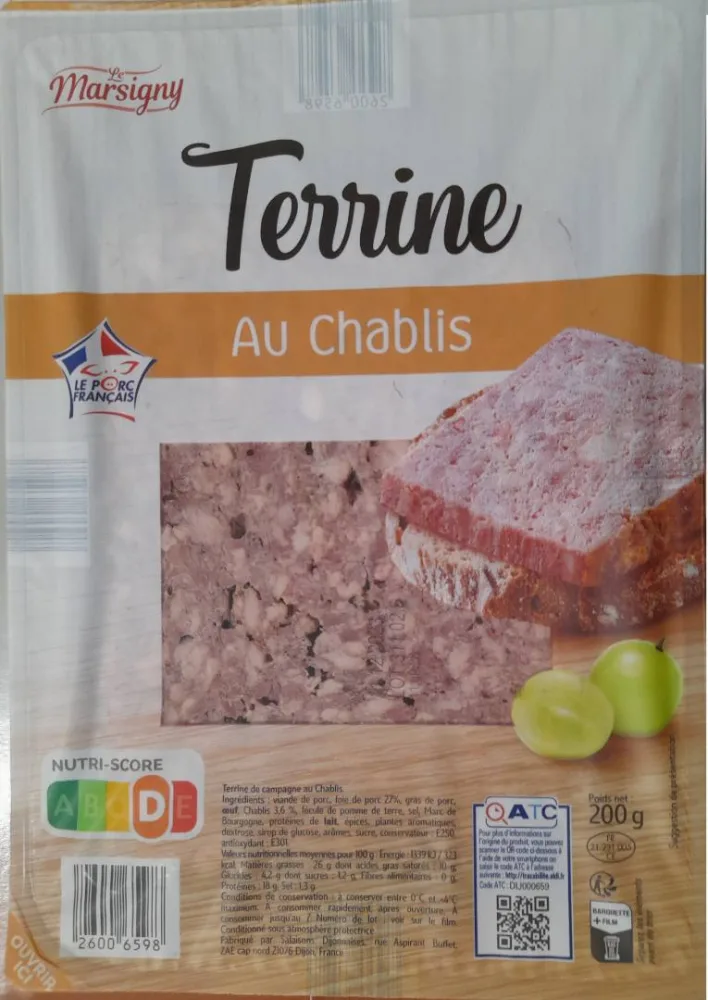 Terrine au chablis