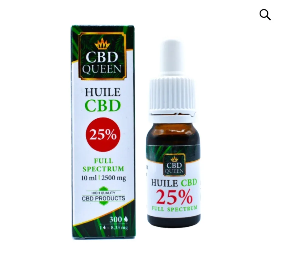 Huile de cbd 25%