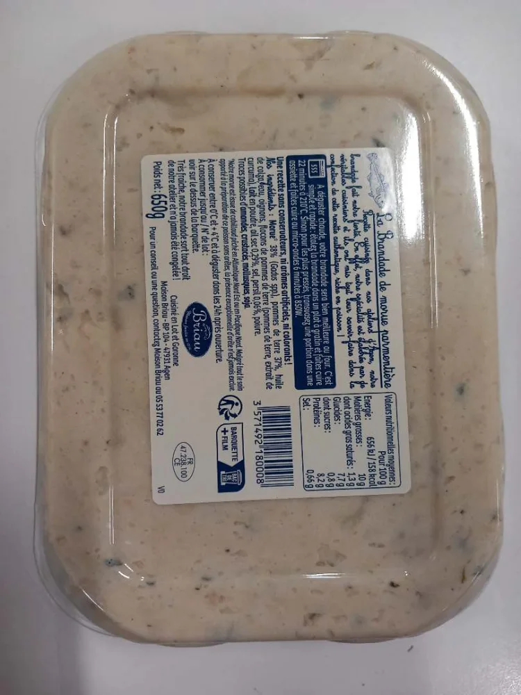 Brandade de morue parmentière