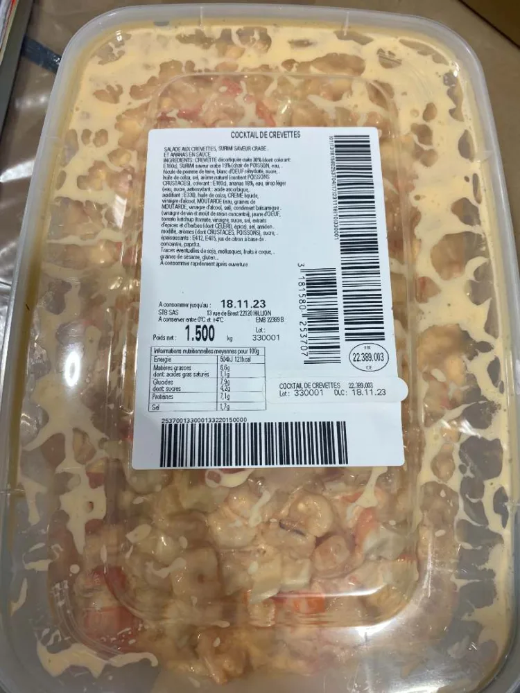 Cocktail de crevettes