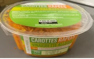 Carottes rapees