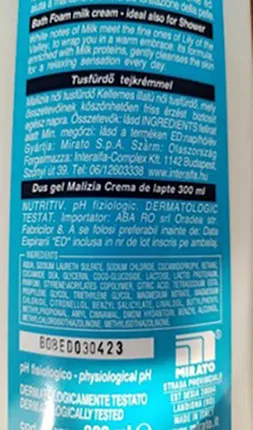 Shower foam