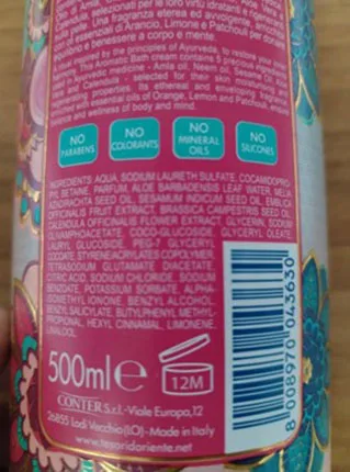 Bath cream