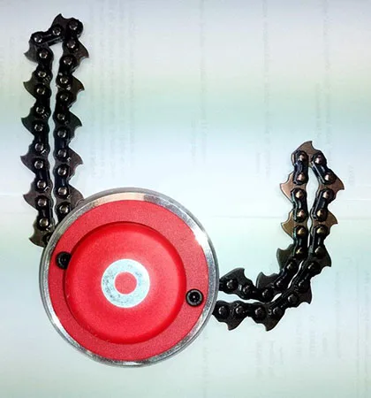 Attachment for brush cutters