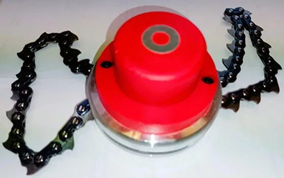 Attachment for brush cutters