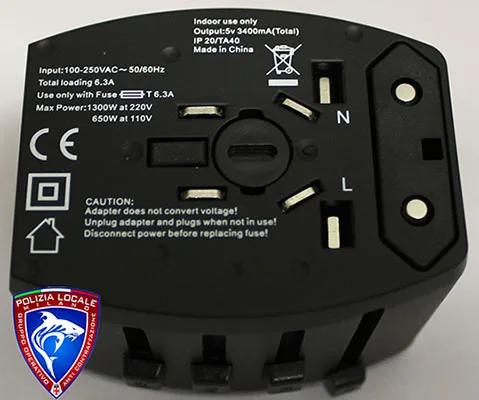 Travel adaptor