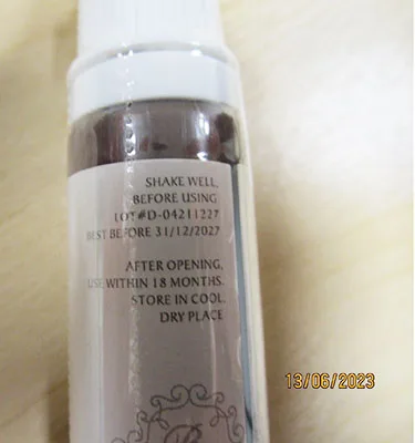 Permanent makeup ink