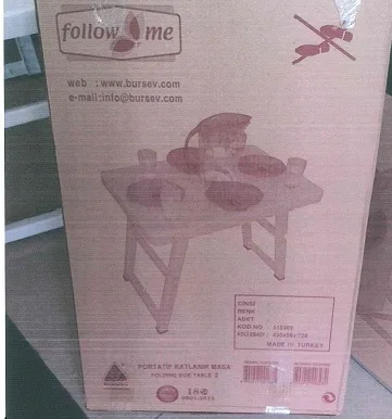 Plastic table