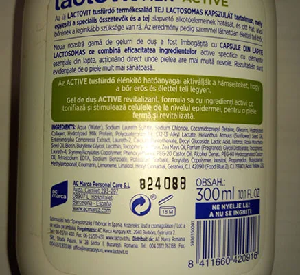 Shower gel