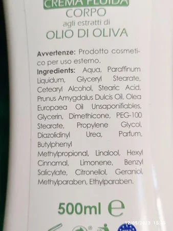Body lotion