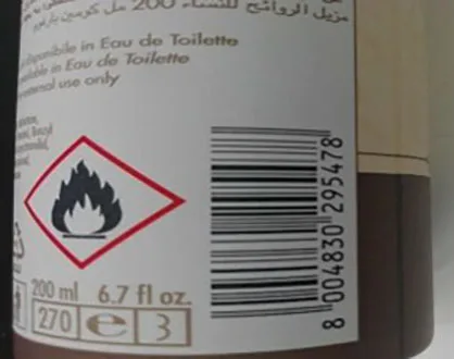 Deodorant spray