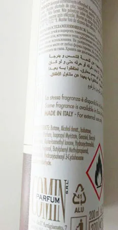 Deodorant spray