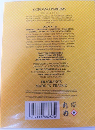 Eau de toilette