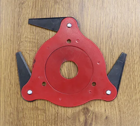 Attachment for brush cutters
