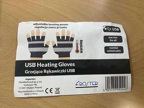 Heated gloves