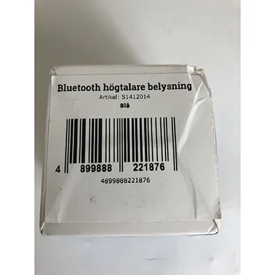 Bluetooth speaker