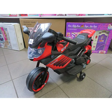 Electric toy motorcycle