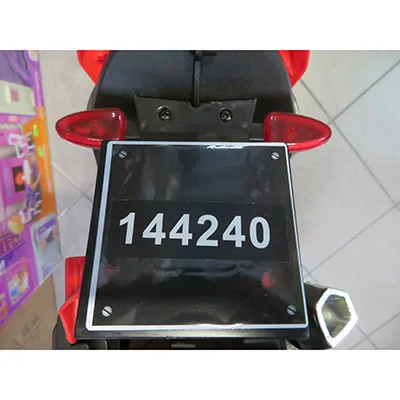 Electric toy motorcycle
