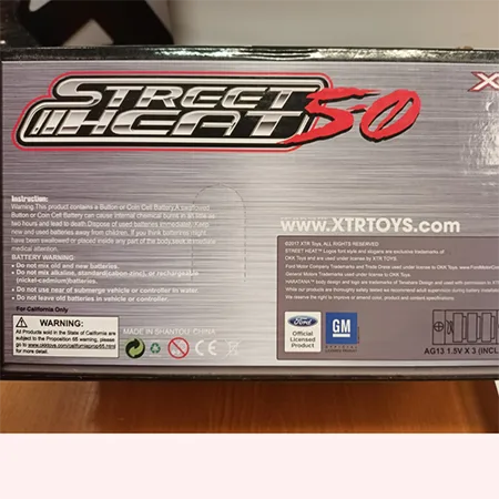 Police toy car