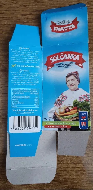 Nevyhovujúci výrobok Solčanka – zeleninové ochucovadlo s morskou soľou 250g