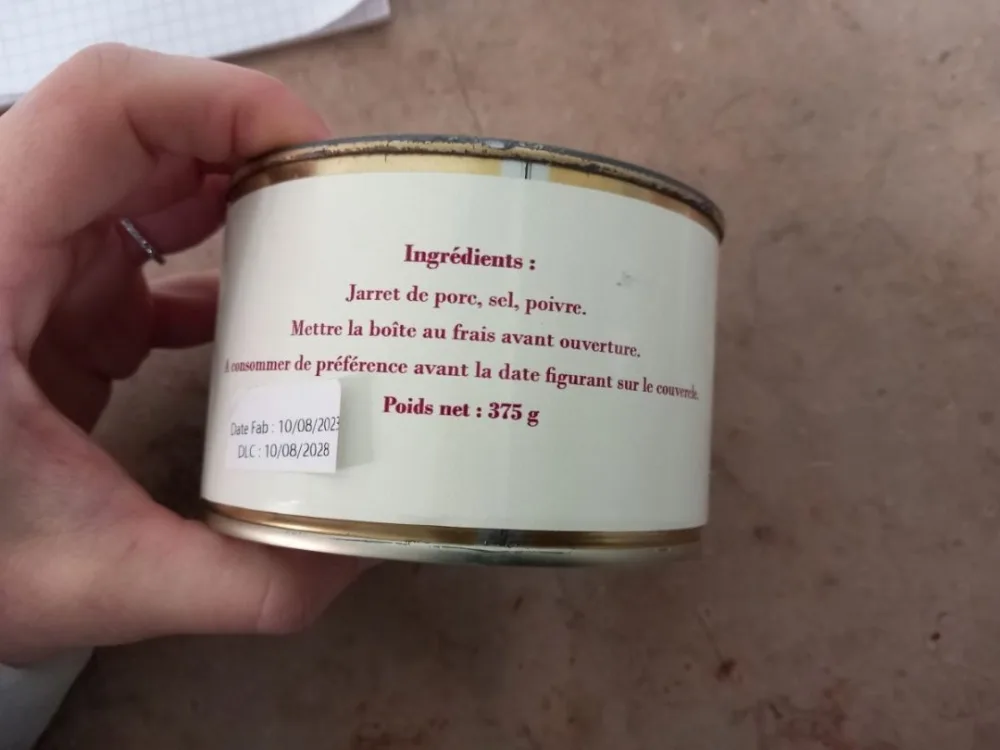 Jambonneau espinasse traiteur