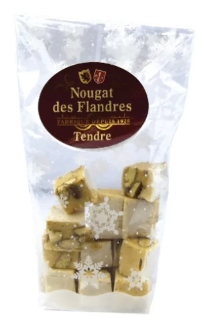 Nougat aux amandes tendre