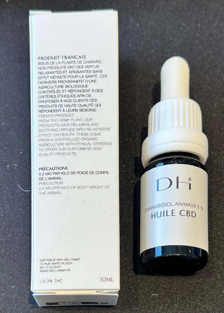 Huiles cbd/chanvre animaux