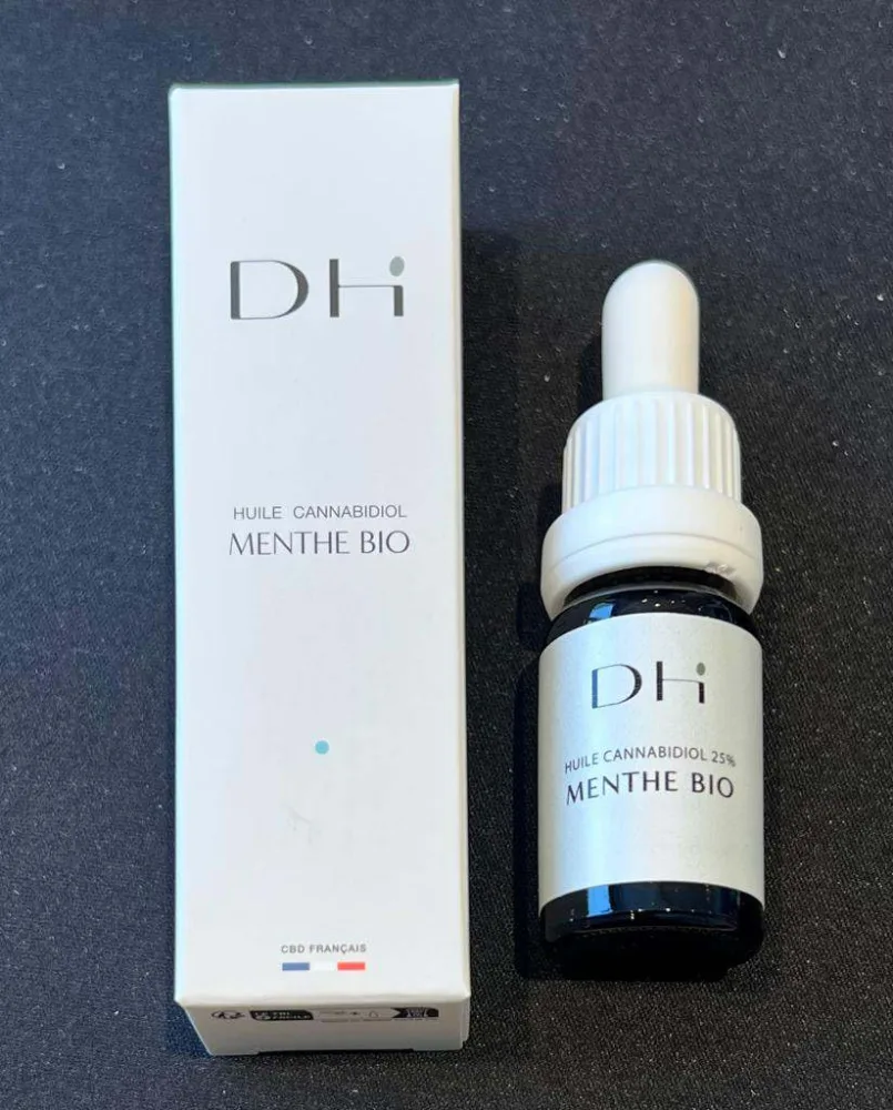 Huiles cbd chanvre/menthe