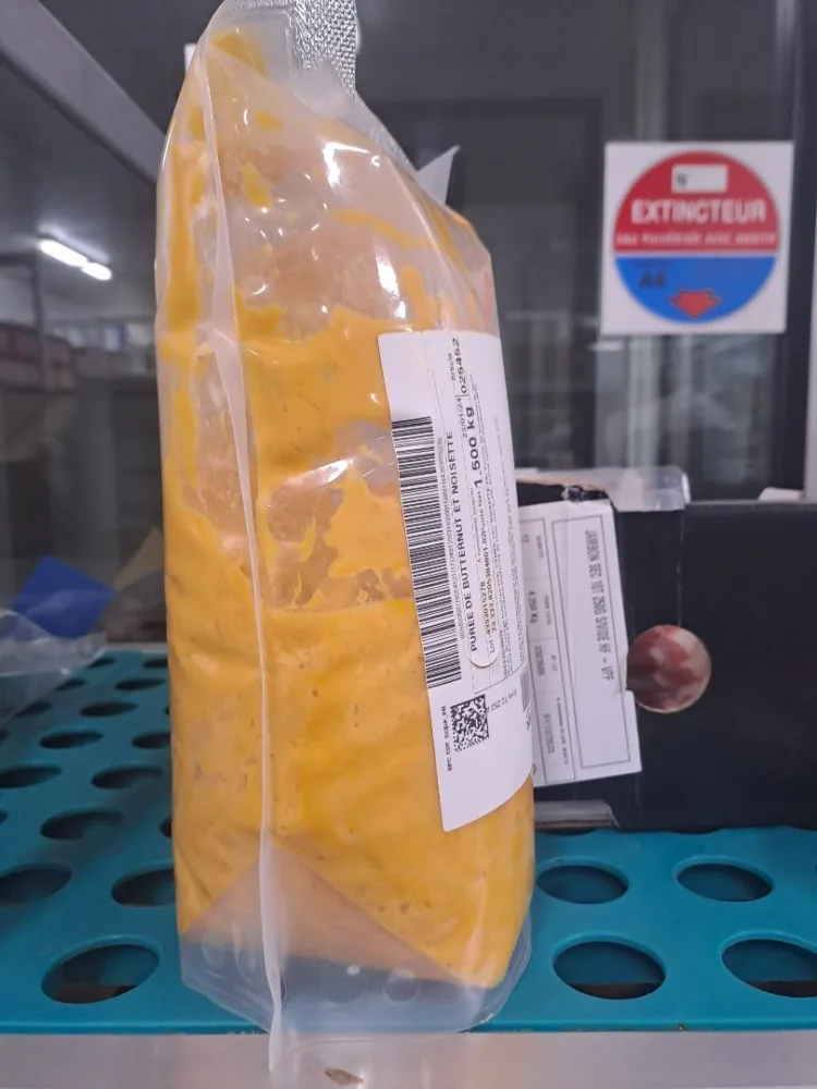 Puree butternut noisette 1.5kg