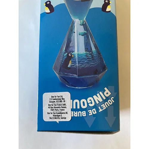 Liquid hourglass