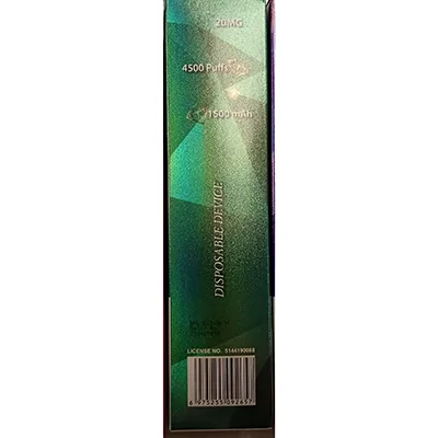 Disposable electronic cigarette