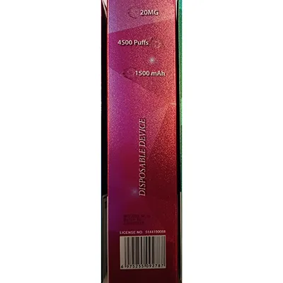 Disposable electronic cigarette.