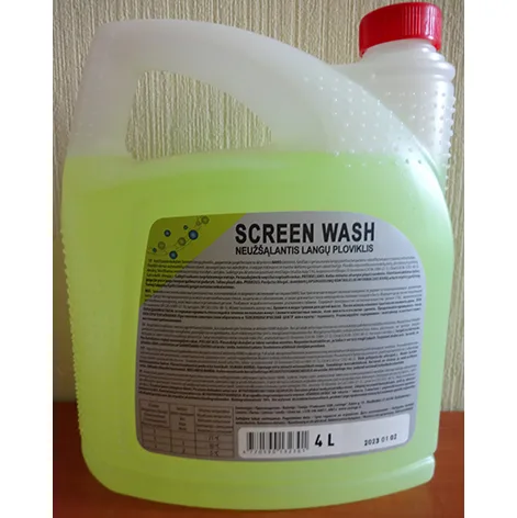 Car windscreen washing fluid