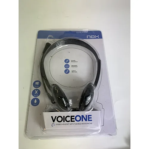 Headset with microphone