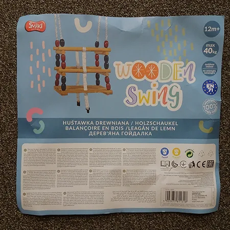 Wooden swing