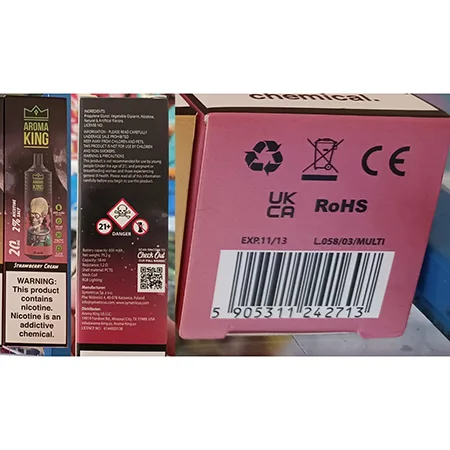Disposable electronic cigarette