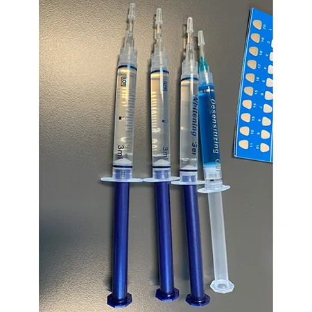 Teeth whitening gel