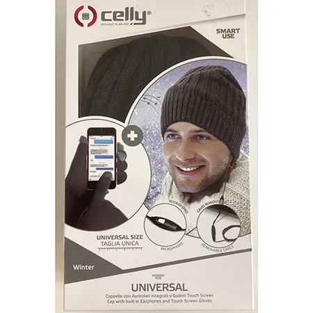 Hat with headset
